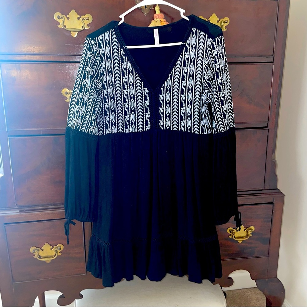 Black Cotton Dress
